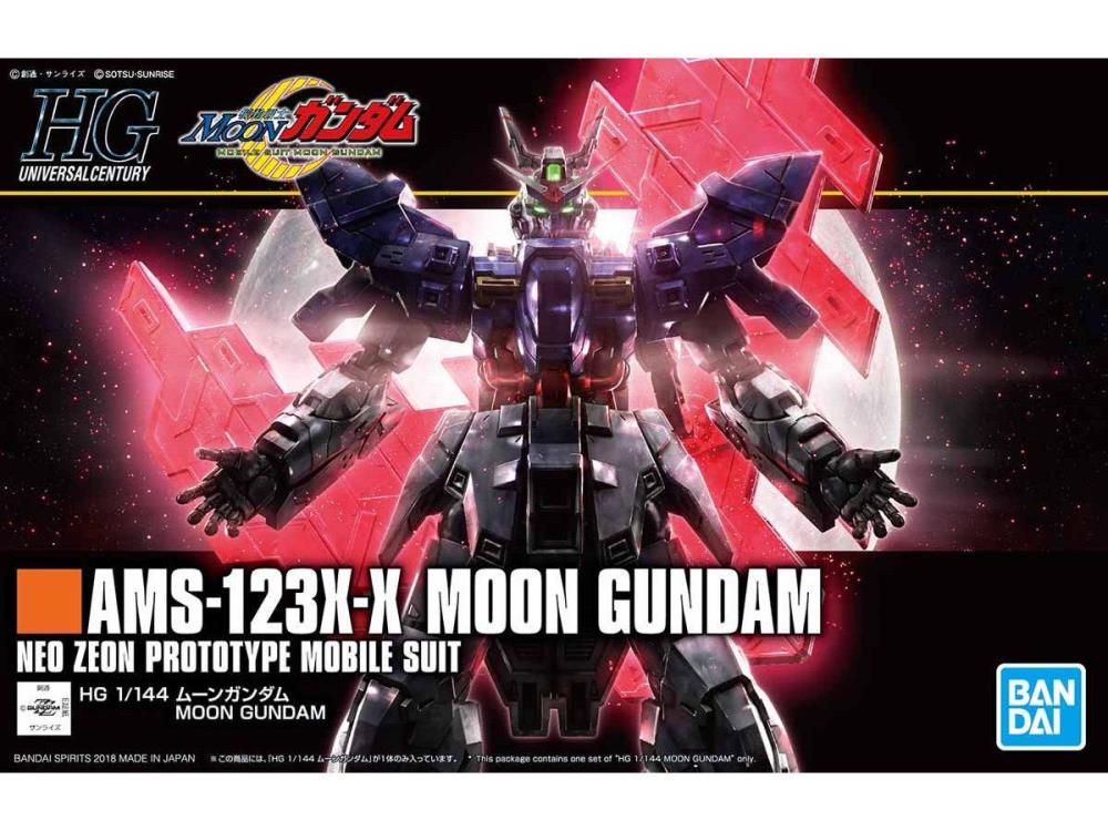 Mobile Suit Moon Gundam HGUC Moon Gundam 1/144 Scale Model Kit