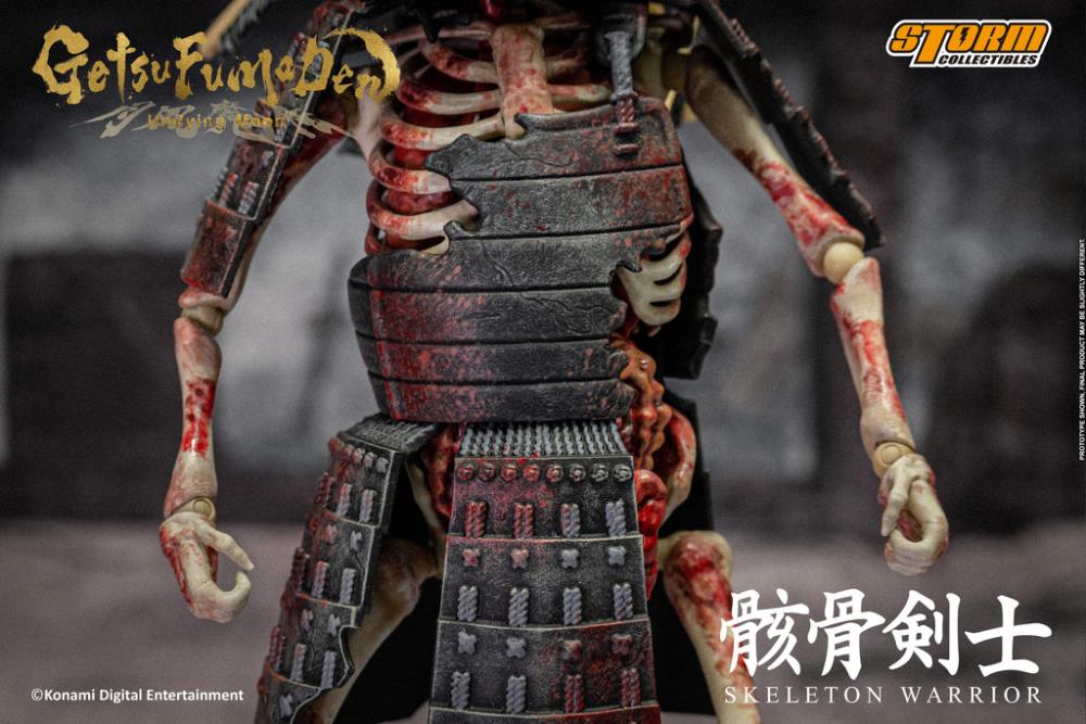 Pre-Order - Getsu Fuma Den: Undying Moon Skeleton Warrior 1/12 Scale Figure Two-Pack