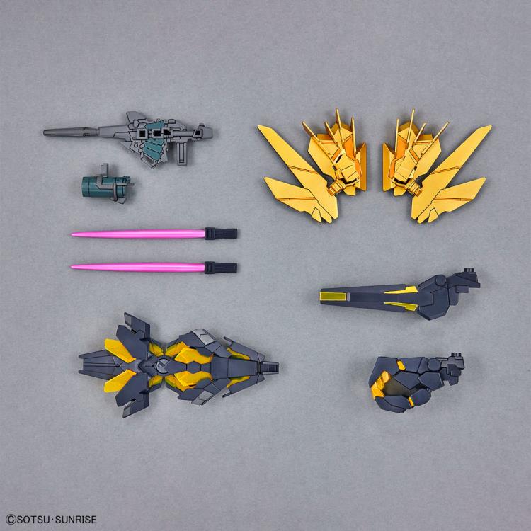 Mobile Suit Gundam SD Gundam Cross Silhouette Unicorn Gundam Unit 2 Banshee (Destroy Mode) & Banshee Norn Parts Set