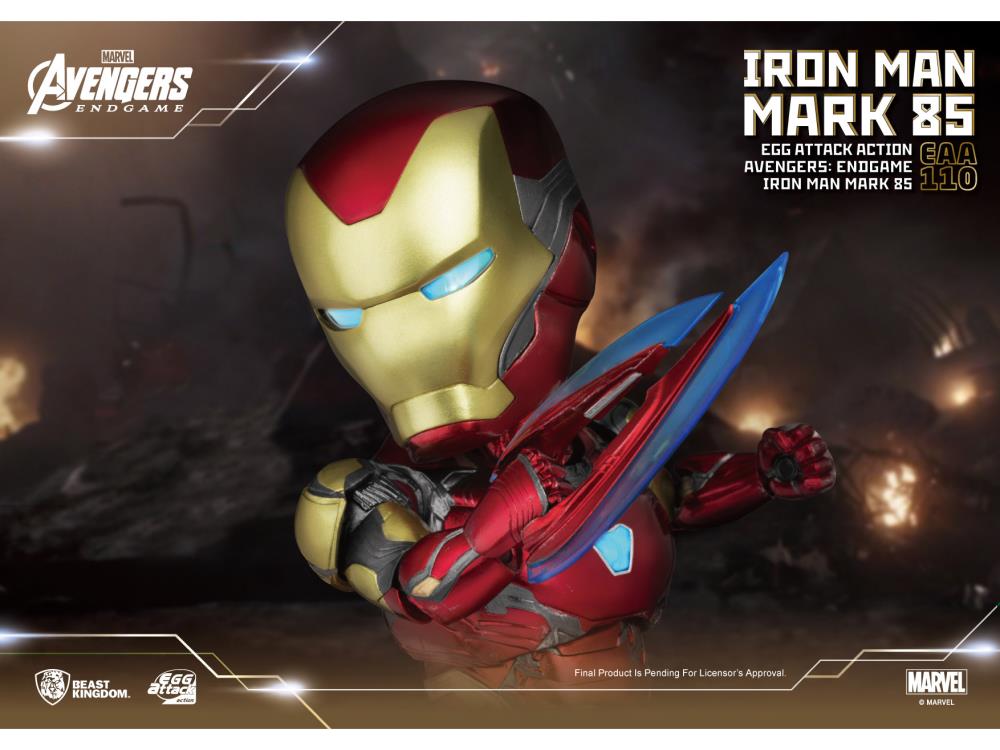 Avengers: Endgame Egg Attack Action EAA-110 Iron Man Mark-85