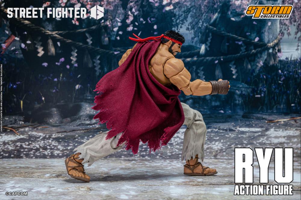 Street Fighter 6 Ryu 1/12 Scale Action Figure