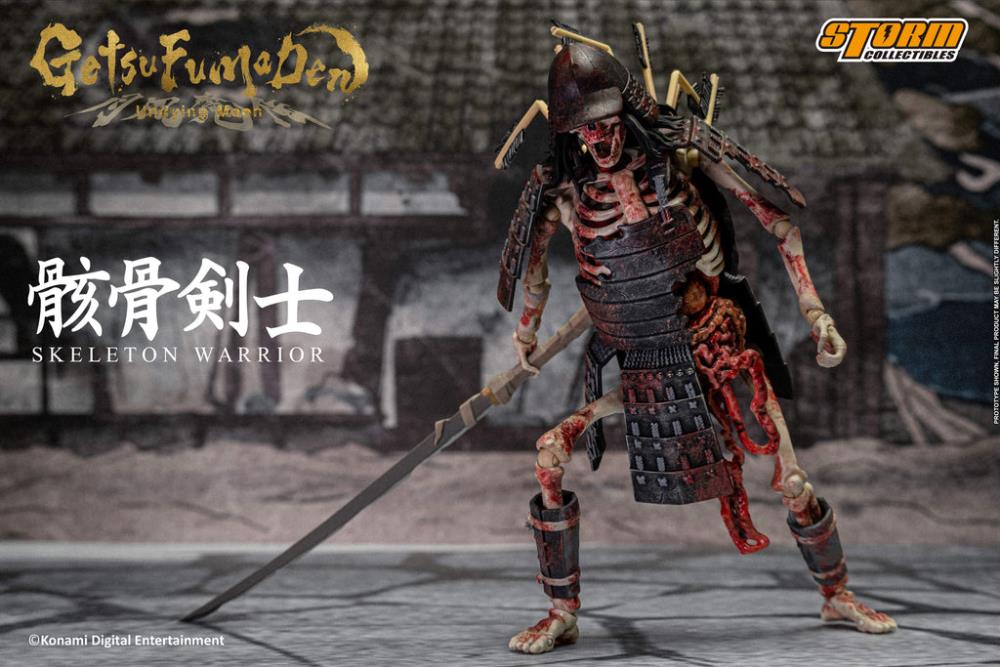 Pre-Order - Getsu Fuma Den: Undying Moon Skeleton Warrior 1/12 Scale Figure Two-Pack