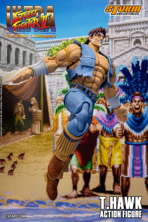 PRE-ORDER - Ultra Street Fighter II: The Final Challengers T. Hawk 1/12 Scale Action Figure