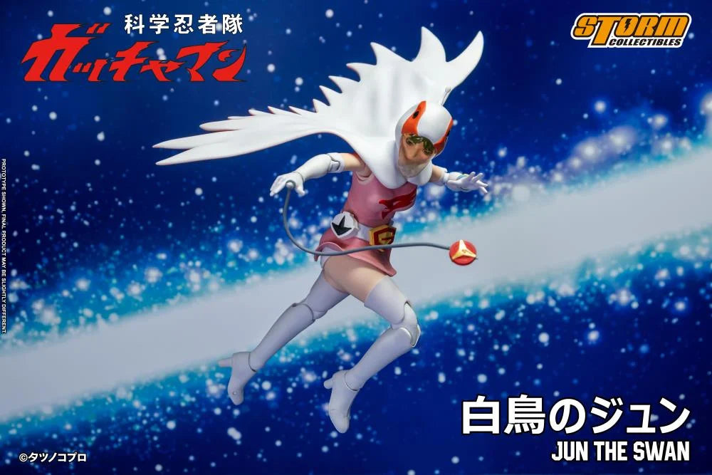 PRE-ORDER: Gatchaman Jun the Swan 1/12 Scale Figure