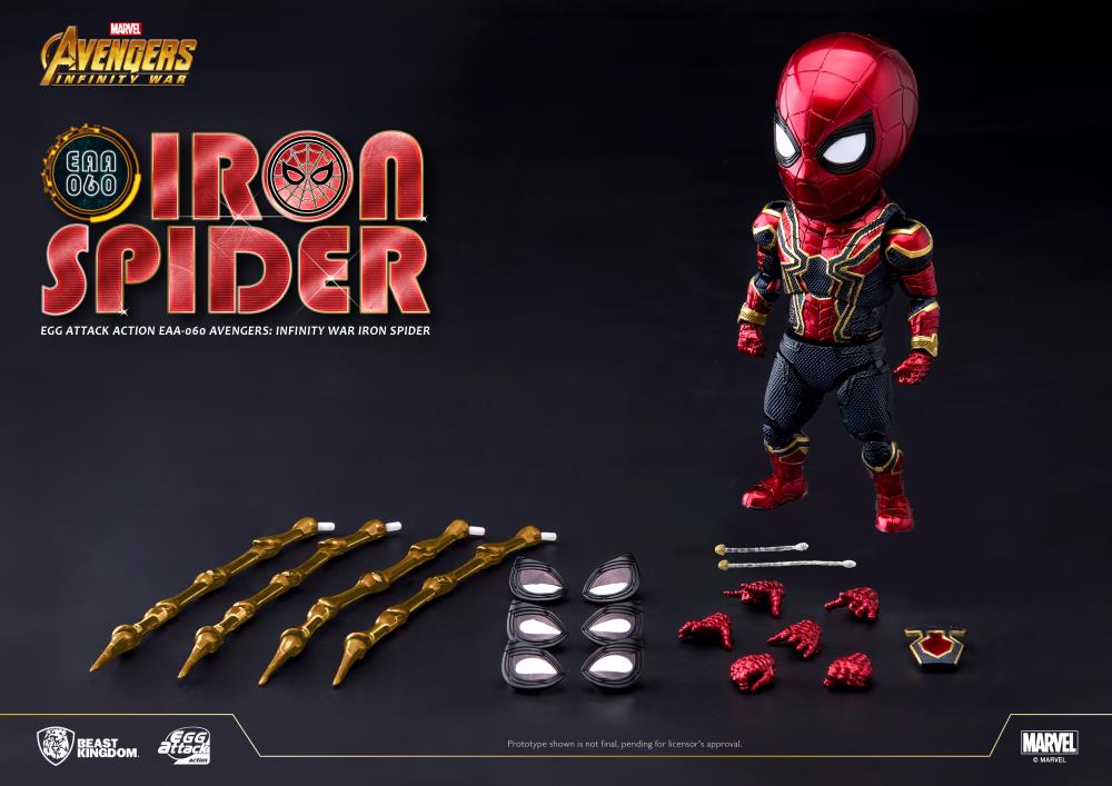 Avengers: Infinity War Egg Attack Action EAA-060 Iron Spider