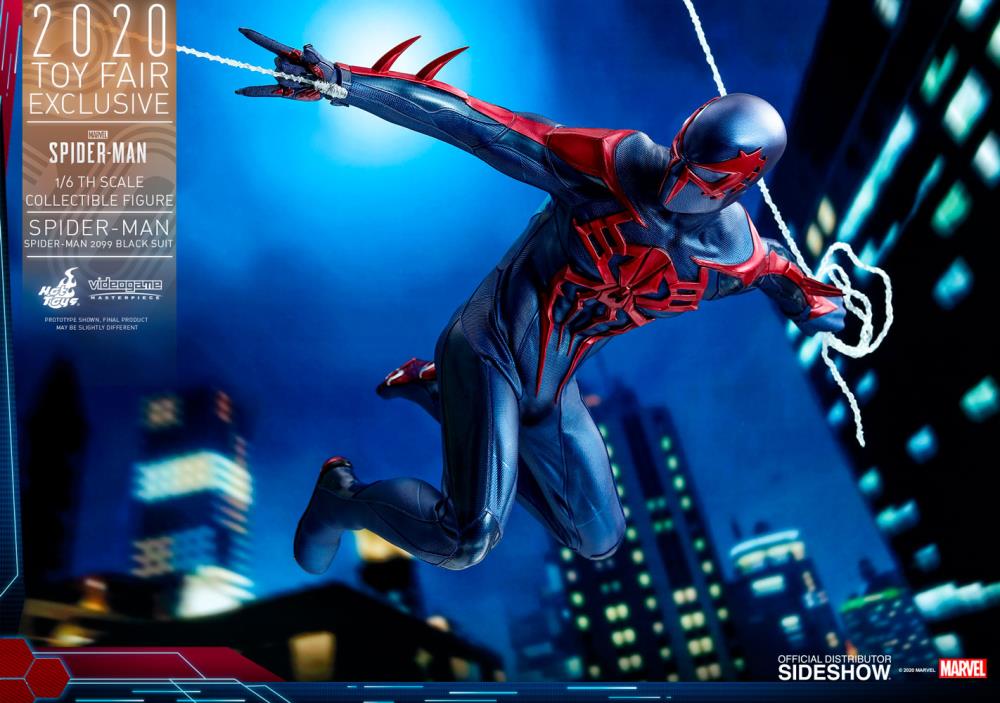 Marvel's Spider-Man VGM42 Spider-Man 2099 (Black Suit) 1/6th Scale 2020 Toy Fair Exclusive Collectible Figure