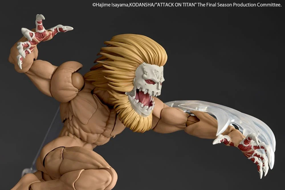 Pre-Order - Attack on Titan Amazing Yamaguchi Revoltech NR102 Jaw Titan Action Figure