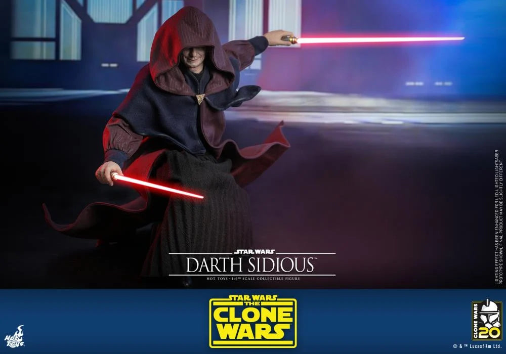 Star Wars: The Clone Wars TMS102 Darth Sidious 1/6th Scale Collectible Figure