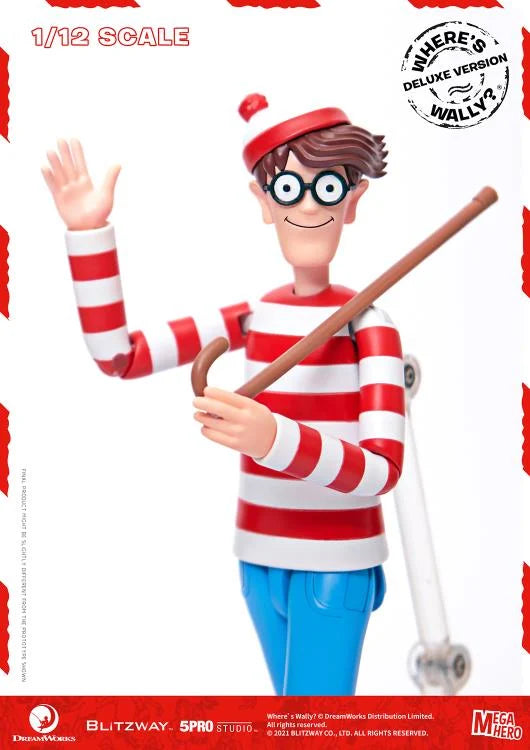 Where's Waldo? MEGAHERO Waldo 1/12 Scale Deluxe Figure