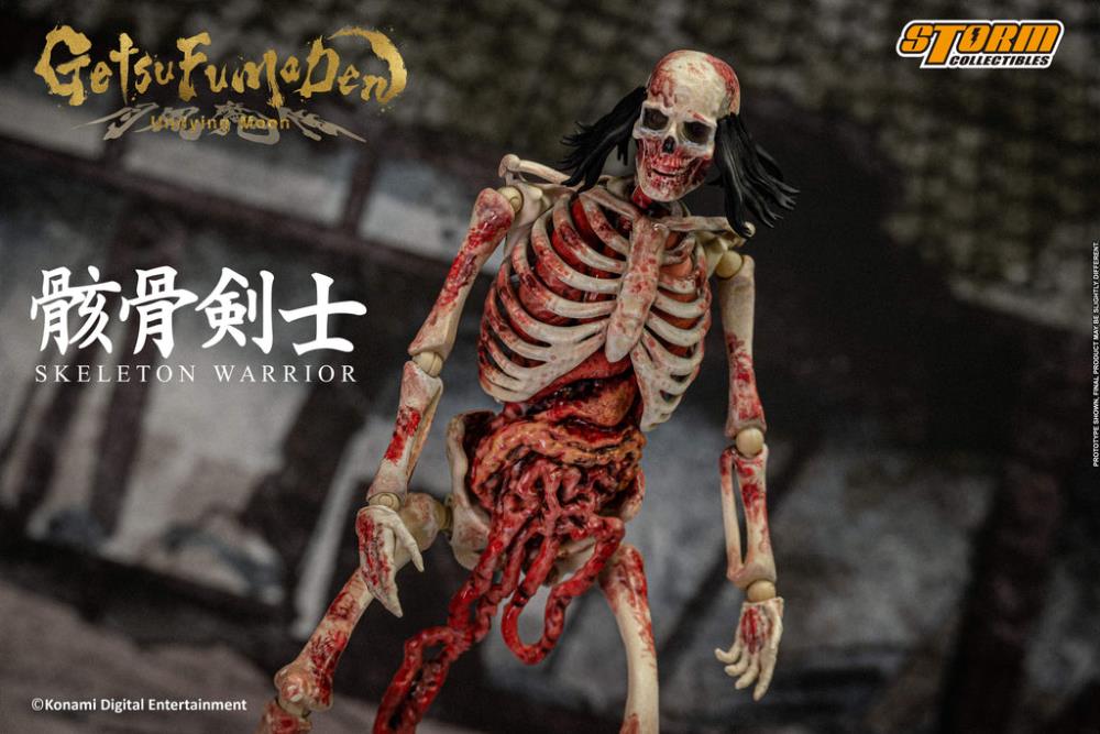 Pre-Order - Getsu Fuma Den: Undying Moon Skeleton Warrior 1/12 Scale Figure Two-Pack