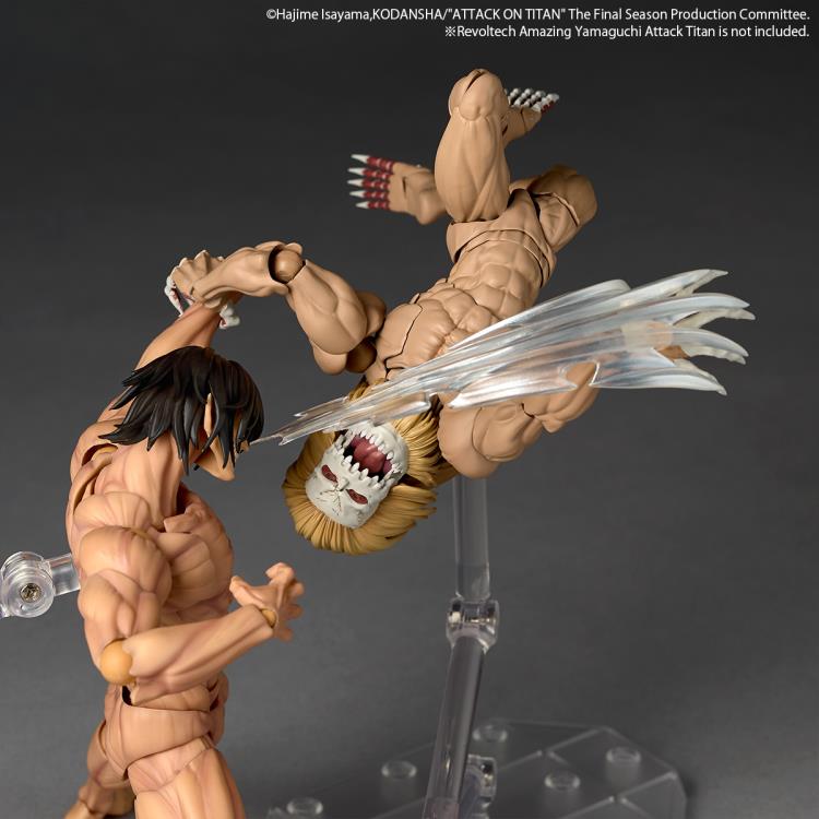 Pre-Order - Attack on Titan Amazing Yamaguchi Revoltech NR102 Jaw Titan Action Figure