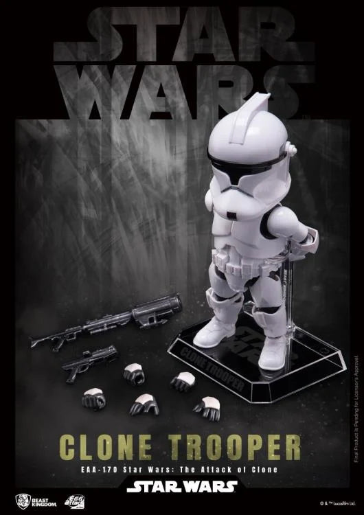 Star Wars: Attack of the Clones Egg Attack Action EAA-170 Clone Trooper