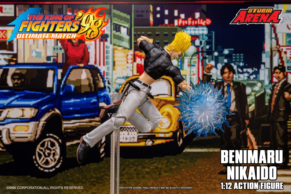 Pre-Order - The King of Fighters '98 Ultimate Match Storm Arena Benimaru Nikaido 1/12 Scale Action Figure