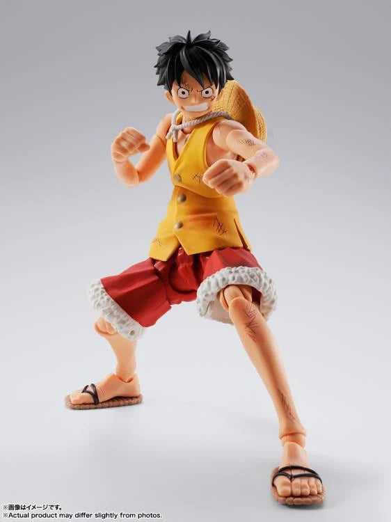 PRE-ORDER - One Piece S.H.Figuarts Monkey D. Luffy (Summit War of Marineford) Action Figure