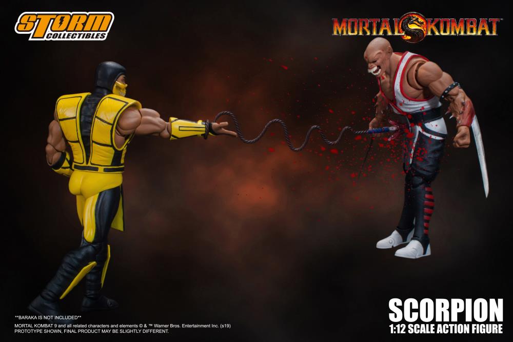Mortal Kombat 3 VS Series Scorpion 1/12 Scale Figure