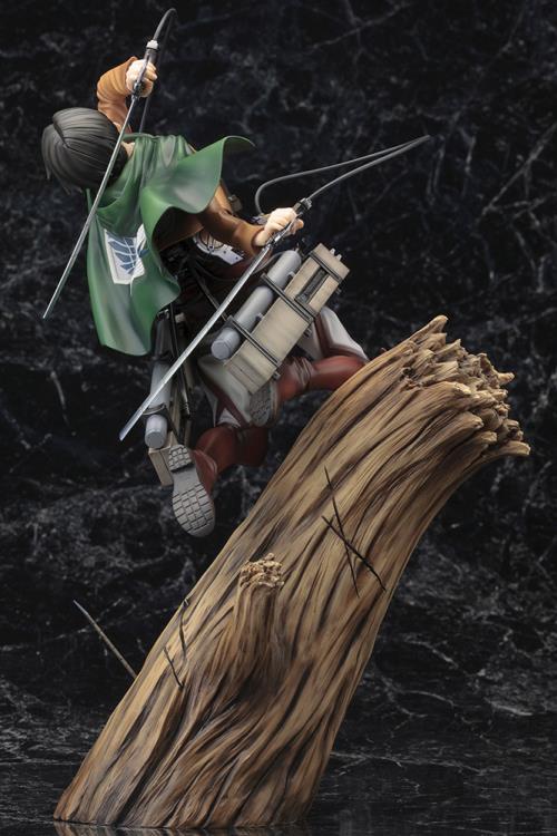 Attack on Titan ArtFX J Levi (Renewal Package Ver.) 1/8 Scale Figure