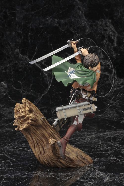 Attack on Titan ArtFX J Eren Yeager Figure (Renewal Package Ver.) 1/8 Scale