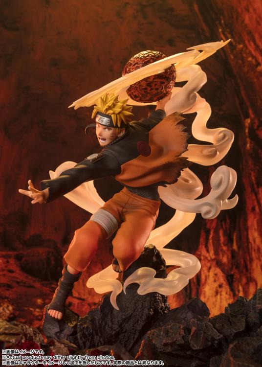 PRE-ORDER: Naruto: Shippuden FiguartsZERO Extra Battle Naruto Uzumaki (Sage Art Lava Release Rasenshuriken)