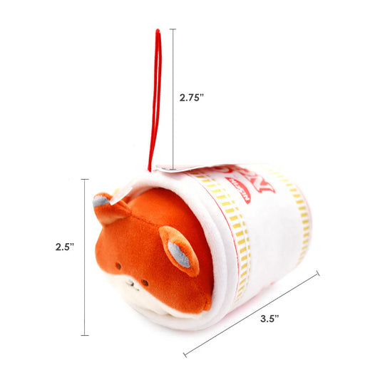 Anirollz - Cup Noodles Foxiroll Plush Keychain