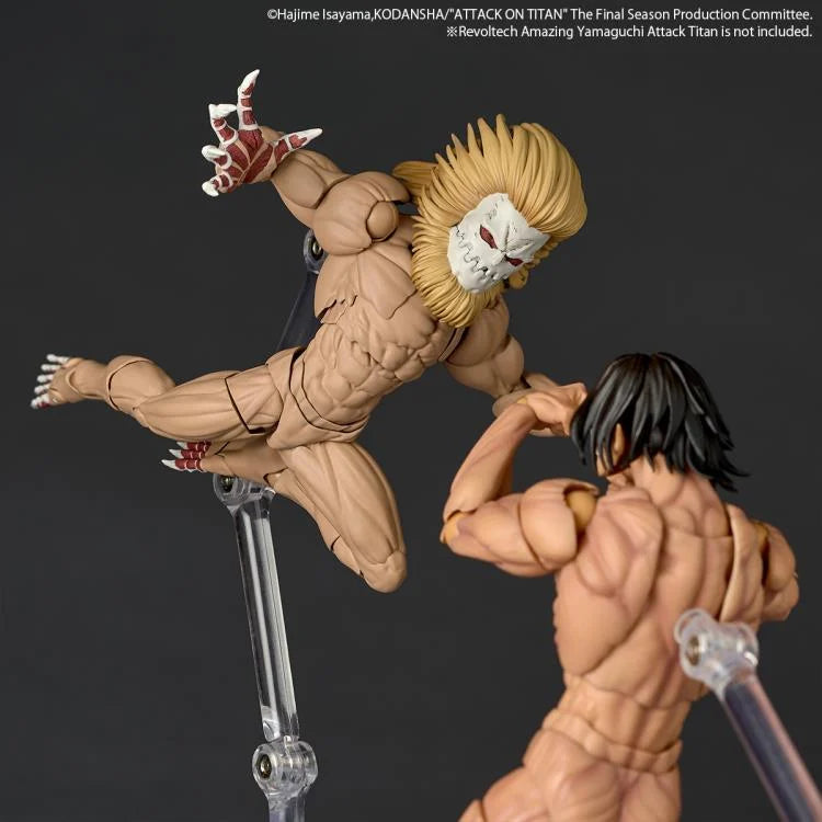 Pre-Order - Attack on Titan Amazing Yamaguchi Revoltech NR102 Jaw Titan Action Figure