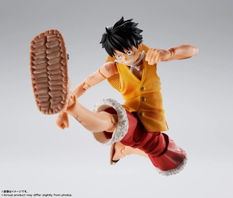 PRE-ORDER - One Piece S.H.Figuarts Monkey D. Luffy (Summit War of Marineford) Action Figure