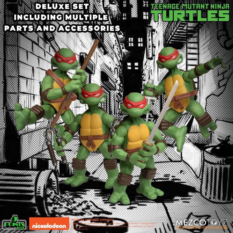Teenage Mutant Ninja Turtles 5 Points Plus Boxed Set