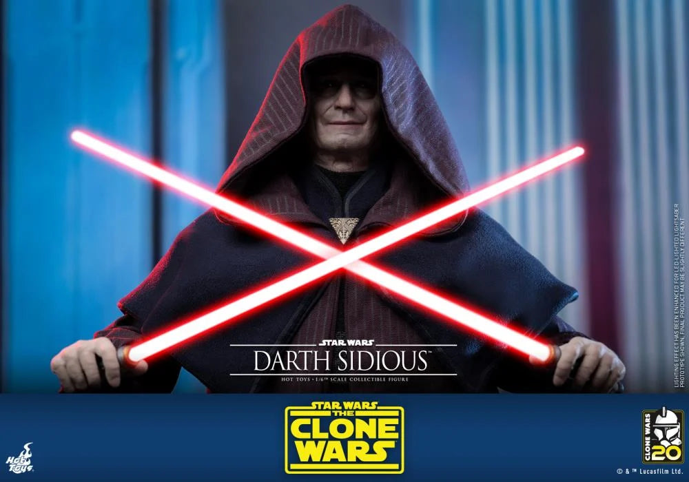 Star Wars: The Clone Wars TMS102 Darth Sidious 1/6th Scale Collectible Figure