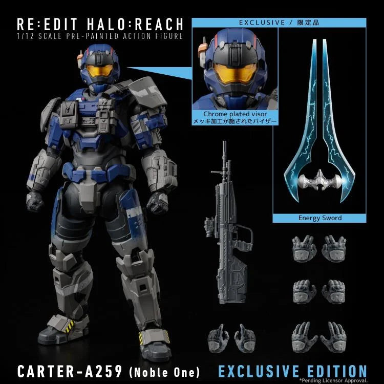 Halo: Reach RE:EDIT CARTER-A259 (Noble One) 1/12 Scale PX Previews Exclusive Action Figure