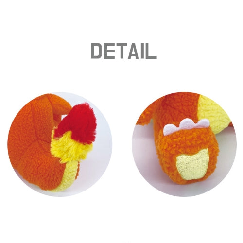 Charmander Curly Fabric Pokémon Plush 25 cm