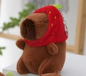 Capybara Plush Keychain