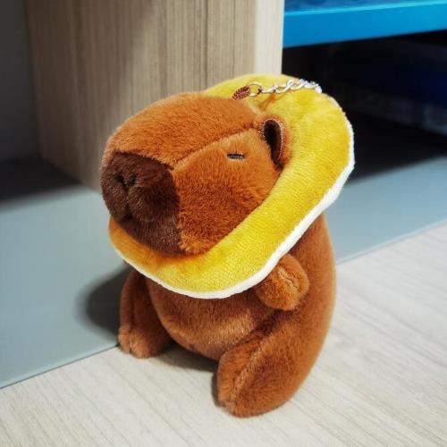 Capybara Plush Keychain