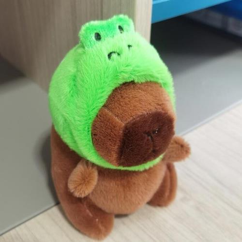 Capybara Plush Keychain