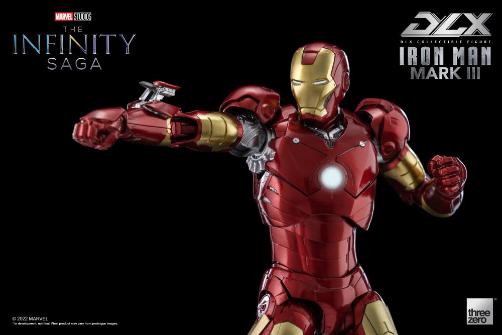Avengers: Infinity Saga DLX Iron Man Mark 3 1/12 Scale Figure