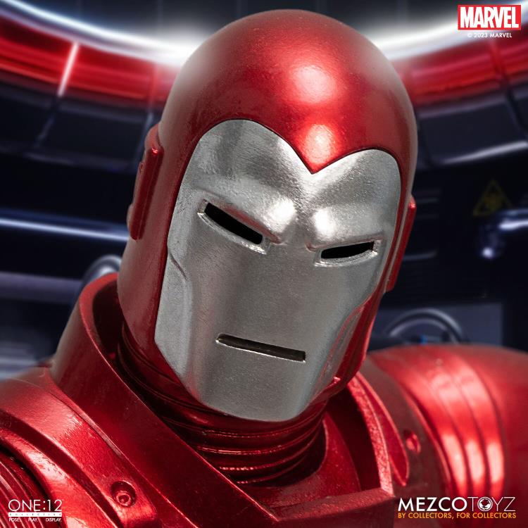 PRE-ORDER - Marvel Comics One:12 Collective Iron Man (Silver Centurion)