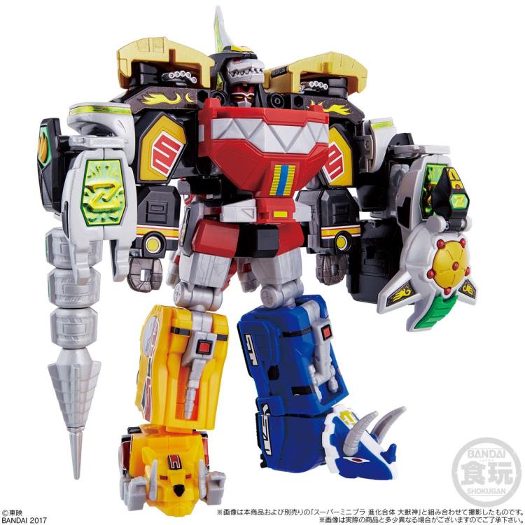 Mighty Morphin Power Rangers Super Mini-Pla Dragonzord Model Kit