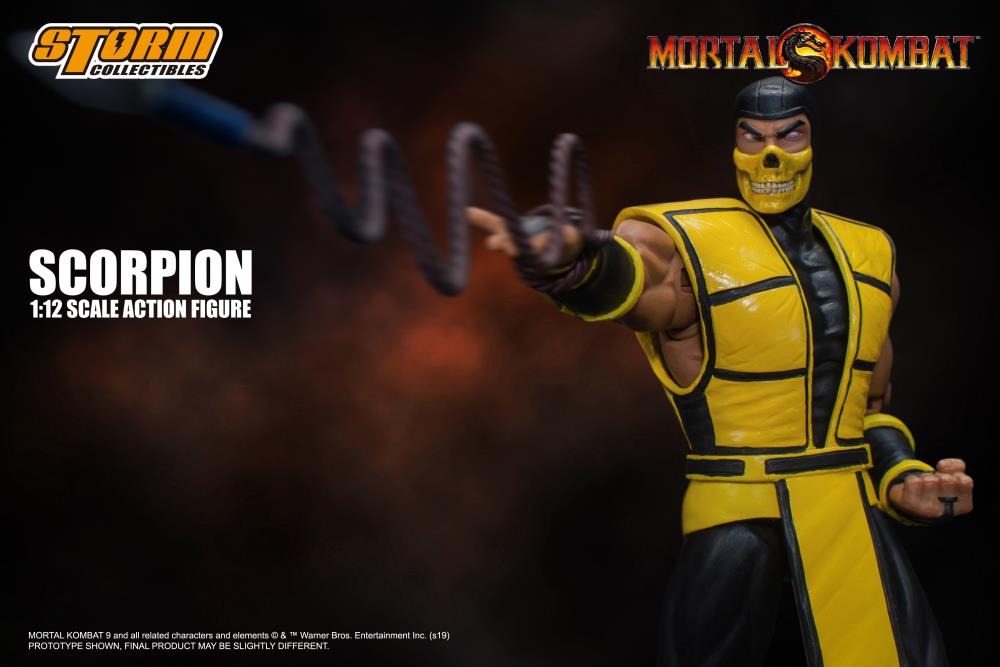 Mortal Kombat 3 VS Series Scorpion 1/12 Scale Figure