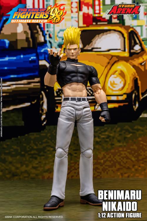 Pre-Order - The King of Fighters '98 Ultimate Match Storm Arena Benimaru Nikaido 1/12 Scale Action Figure
