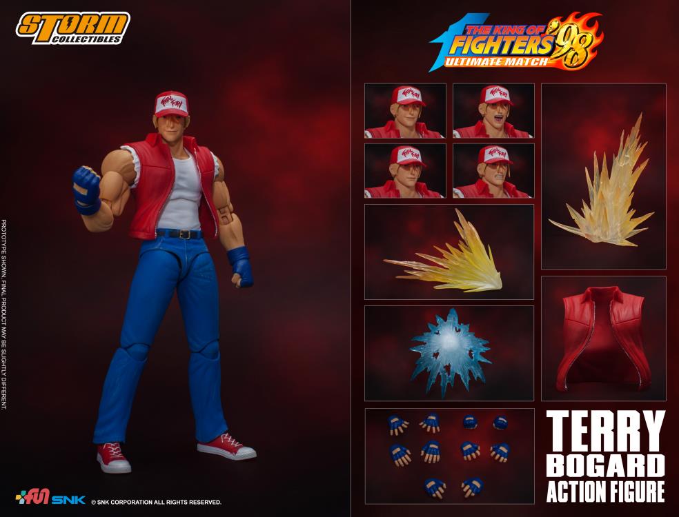 PRE-ORDER - The King of Fighters '98 Terry Bogard (Reissue) 1/12 Scale Figure