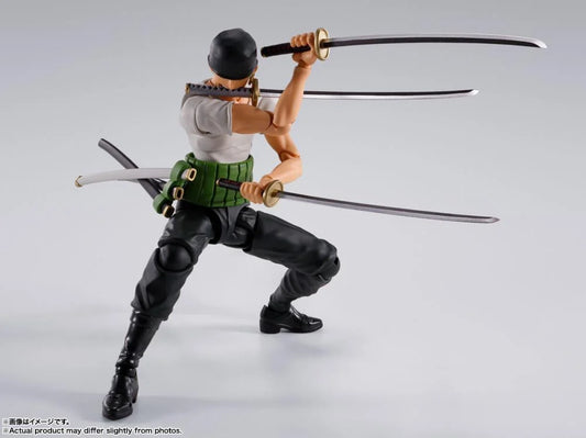 One Piece S.H.Figuarts Roronoa Zoro (Romance Dawn) Action Figure