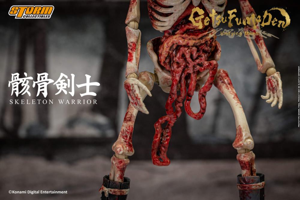 Pre-Order - Getsu Fuma Den: Undying Moon Skeleton Warrior 1/12 Scale Figure Two-Pack