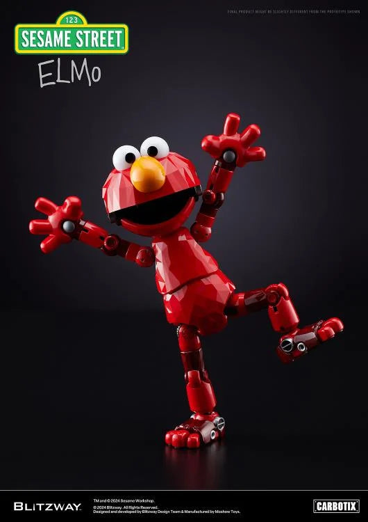 Pre-Order: Sesame Street Carbotix Elmo Action Figure