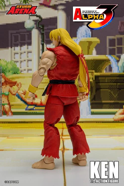 Pre-Order - Street Fighter Alpha 3 Storm Arena Ken 1/12 Scale Action Figure
