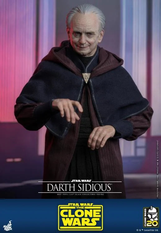 Star Wars: The Clone Wars TMS102 Darth Sidious 1/6th Scale Collectible Figure