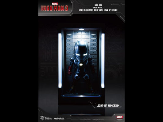 Iron Man 3 Mini Egg Attack MEA-022 Iron Man Mark XXII With Hall of Armor