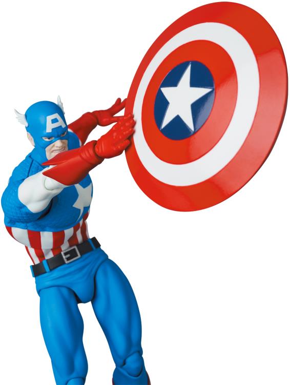 PRE-ORDER: Marvel MAFEX No.217 Captain America (Comic Ver.)