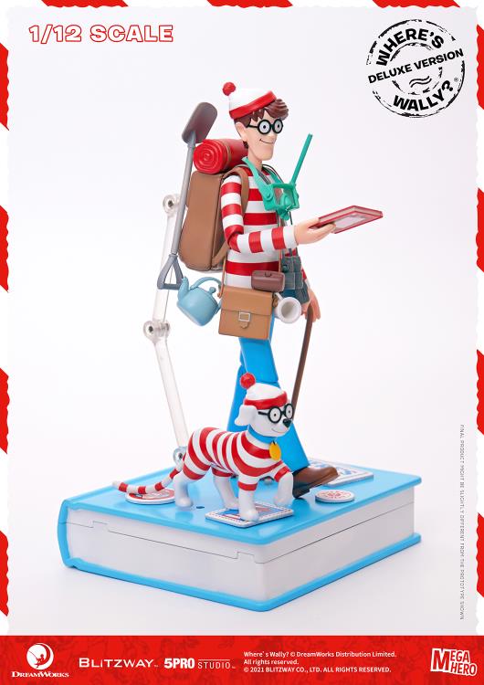 Where's Waldo? MEGAHERO Waldo 1/12 Scale Deluxe Figure