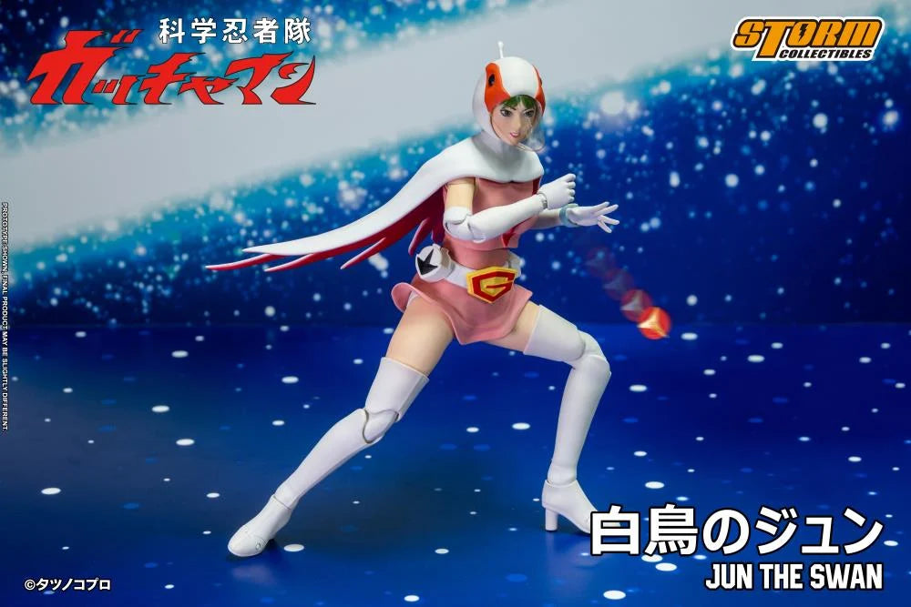 PRE-ORDER: Gatchaman Jun the Swan 1/12 Scale Figure