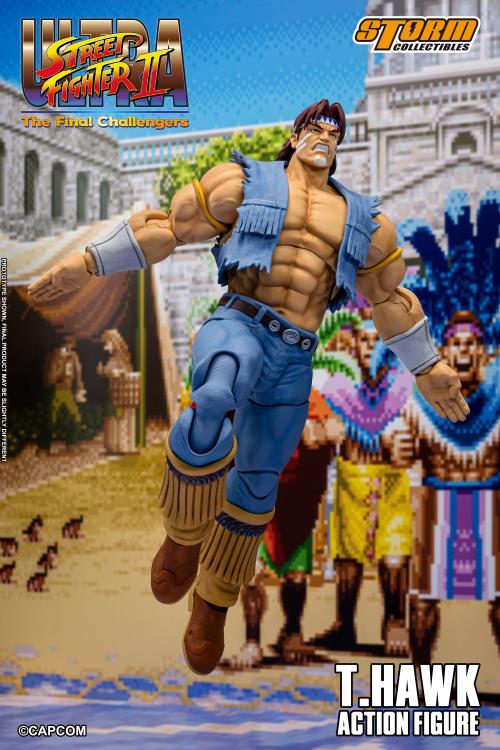 PRE-ORDER - Ultra Street Fighter II: The Final Challengers T. Hawk 1/12 Scale Action Figure