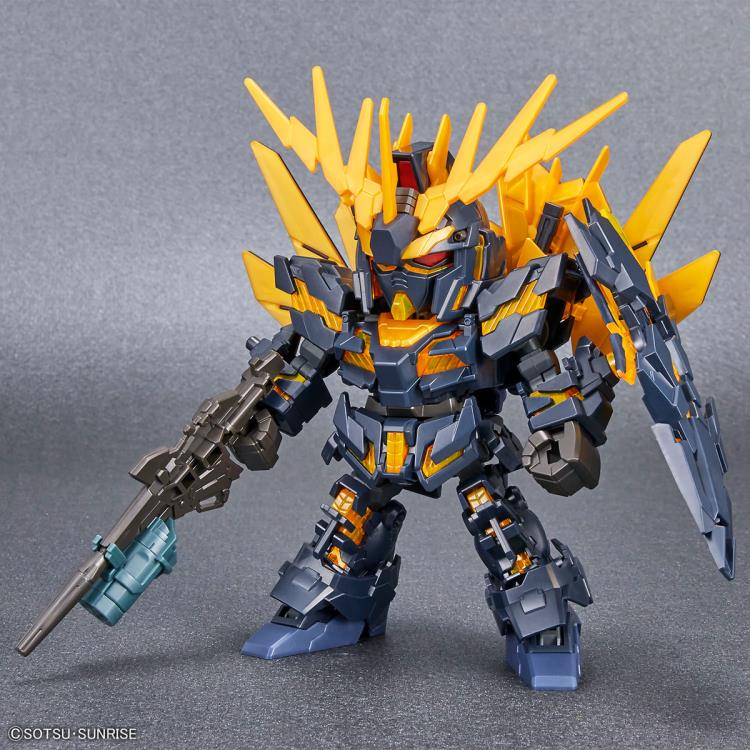 Mobile Suit Gundam SD Gundam Cross Silhouette Unicorn Gundam Unit 2 Banshee (Destroy Mode) & Banshee Norn Parts Set