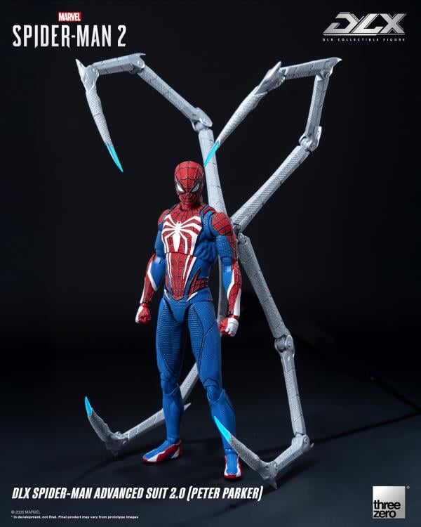 PRE-ORDER - Marvel's Spider-Man 2 DLX Spider-Man Advanced Suit 2.0 (Peter Parker) Action Figure